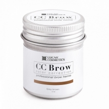 Хна для бровей CC Brow (grey brown) серо-коричневый в баночке 5 гр.