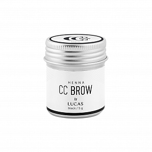 Хна для бровей CC Brow (black) черный в баночке 5 гр.